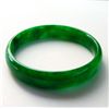 Image 1 : Natural Jade Bangle JBA-2A Size: 6.5