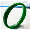Image 2 : Natural Jade Bangle JBA-2A Size: 6.5