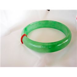 Natural Jade Bangle JBA-2B Size: 6.5