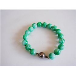 Natural Jadeite Jade Bit Bracelet JBA-2B