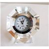Image 1 : Camry Quartz Clock Crystal Platinum Overlay