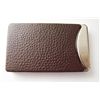 Image 1 : Quality Business Card Folder Stainless Lether Cov