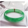 Image 1 : Natural Jade Bangle JBA-2A Size 6.5