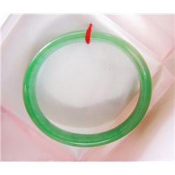 Natural Jadeite Jade Bangle JBA-2B Size 6.5