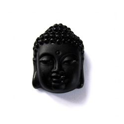 Natural Onyx carving Buddha Head 71.03Ct 32x24.7x12 mm