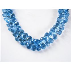 Natural Swiss Blue Topaz Pear Bit 159Ct SZ 8x5.5 mm