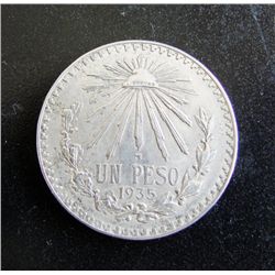 1935 Estados Unidos Mexicanos Silver
