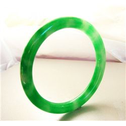 Natural Jadeite Jade Bangle JBA-2A Size 8