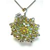 Image 2 : Multi-Colored Pendant 47.CT 18k W/g Overlay 925 Silver