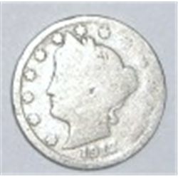 1912 LIBERTY HEAD "V" NICKEL *NICE EARLY NICKEL*!! LIBERTY HEAD NICKEL CAME OUT OF SAFE!!