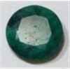 8.65 CARAT *HUGE* EMERALD *ROUND CUT/FACETED & POLISHED PRESIOUS GEMSTONE*!! GEM CAME OUT OF SAFE!!