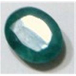 8.10 CARAT *HUGE* EMERALD *OVAL CUT/FACETED & POLISHED PRESIOUS GEMSTONE*!! GEMSTONE CAME OUT OF SAF