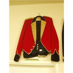 Black Watch officer's No. 1 mess jacket, waistcoat and trousers £60 - 80...