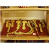 Image 1 : Collection of military gold braid mainly Blackwatch to include lanyard etc. £30 - 50...