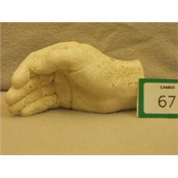 Signed hand sculpture by Paolozzi £300 - 400...