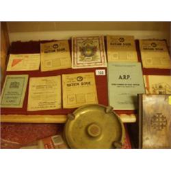 Collection of wartime ration books and others to include 'The Responsibilities of a Prisoner of W...