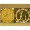 Image 1 : Two Minton calendar tiles April and November, 8" square £50 - 80...