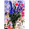 Image 1 : CHAGALL "LES LUPINS BLEU" LITHOGRAPH
