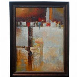  ABSTRACT  - ORIGINAL OIL ON CANVAS