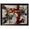 Image 1 : "ABSTRACT" - ORIGINAL OIL ON CANVAS