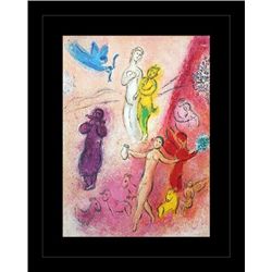 CHAGALL 1977 "DAPHNIS AND CHLOE" LITHOGRAPH
