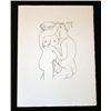 Image 1 : PICASSO 1970 "LE GOUT DE BONHEUR" LITHOGRAPH