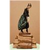 Image 1 : CHIPARUS - "ACCIDENT" - BRONZE AND IVORY SCULPTURE