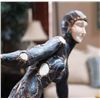 Image 2 : CHIPARUS - "LEOTARD" -BRONZE AND IVORY SCULPTURE