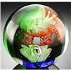 Image 1 : ART GLASS SPHERE / PAPERWEIGHT