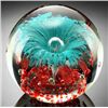 Image 1 : ART GLASS SPHERE / PAPERWEIGHT