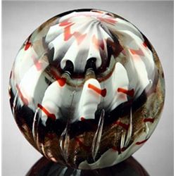 ART GLASS SPHERE / PAPERWEIGHT