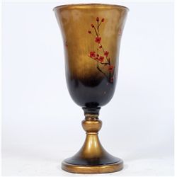  GUILDED BLOSSOM VASE 