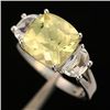 Image 1 : Lemon Citrine & 10K White Gold Ring