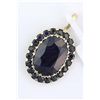 Image 1 : 17.5 CTW. SAPPHIRE PENDANT IN 10KY GOLD