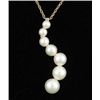 Image 1 : WHITE PEARL JOURNEY PENDANT