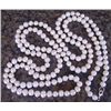 Image 1 : GENUINE 30" WHITE CULTURED PEARL NECKLACE