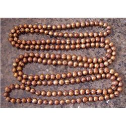 GENUINE 38" CHOCOLATE CULTURED PEARL NECKLACE