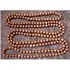 Image 1 : GENUINE 38" CHOCOLATE CULTURED PEARL NECKLACE