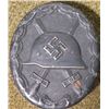 Image 1 : NAZI BLACK WOUND BADGE EARLY ORIGINAL