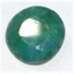 7.00 CARAT EMERALD ROUND CUT/FACETED & POLISHED GEMSTONE!! GEMSTONE CAME OUT OF SAFE BOX!!