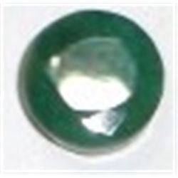 12.25 CARAT EMERALD ROUND CUT/FACETED & POLISHED GEMSTONE!! GEMSTONE CAME OUT OF SAFE BOX!!