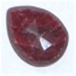 11.45 CARAT RUBY PEAR CUT/FACETED & POLISHED PRECIOUS GEMSTONE!! GEMSTONE CAME OUT OF SAFE BOX!!