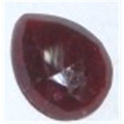 11.50 CARAT RUBY PEAR CUT/FACETED & POLISHED PRECIOUS GEMSTONE!! GEMSTONE CAME OUT OF SAFE BOX!!