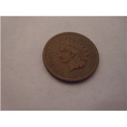 1868 INDIAN HEAD CENT XF