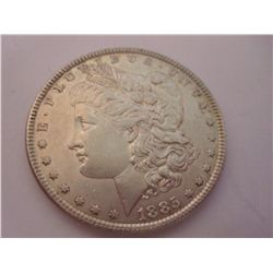 1885 Morgan Dollar XF