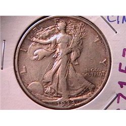 1933-S Walking Half VF20