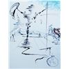 Salvadore Dali 'Chevalier" Ltd Edition Plate Signed Lithograph W/COA, 32"x24"