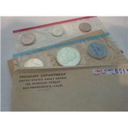 1963 P&D SILVER MINT SET