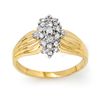 Image 1 : Natural 0.25 ctw Diamond Ring 10K Yellow Gold