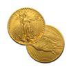 Image 1 : $20 St Gaudens Gold - Double Eagle - 1907 to 1933 - Random date